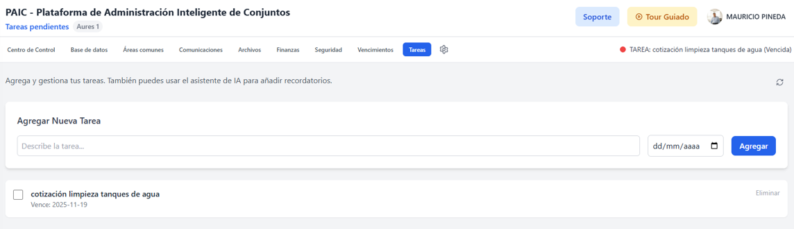 Tareas